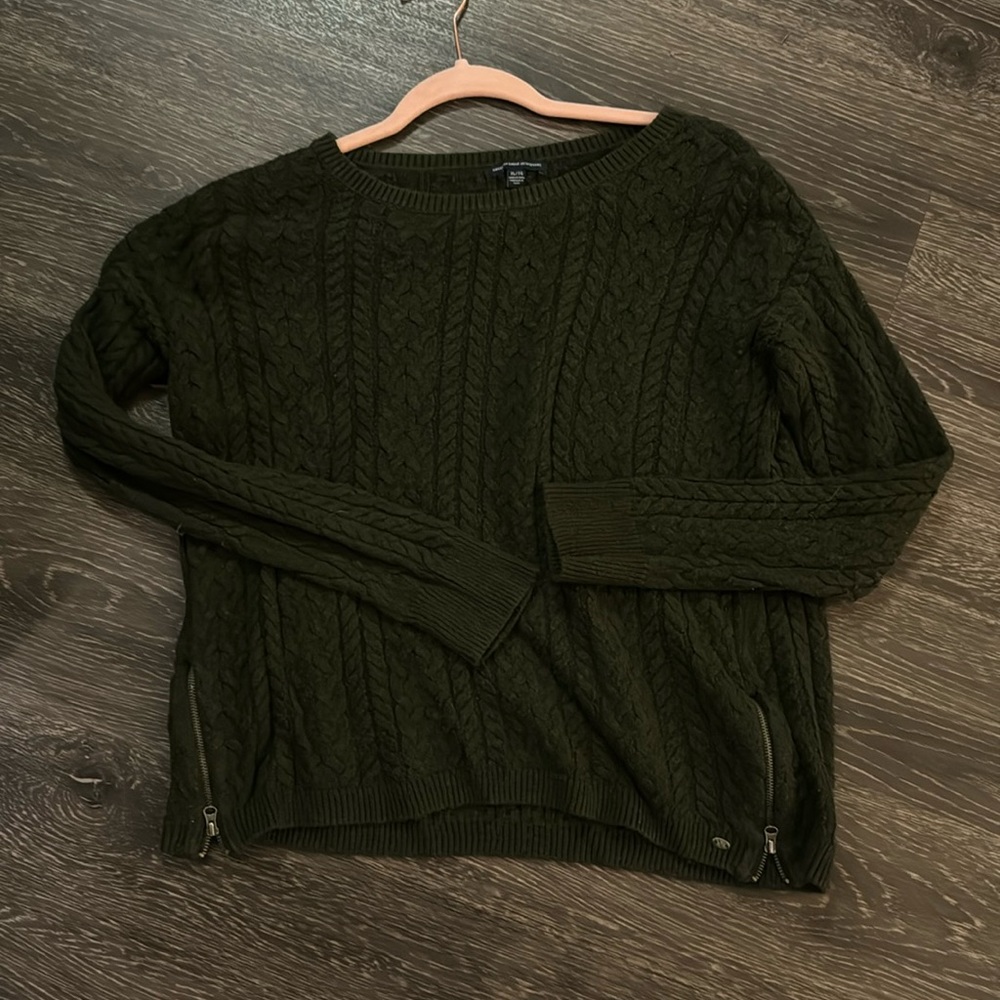 American Eagle Outfitters sweater - green - size XL fits like M